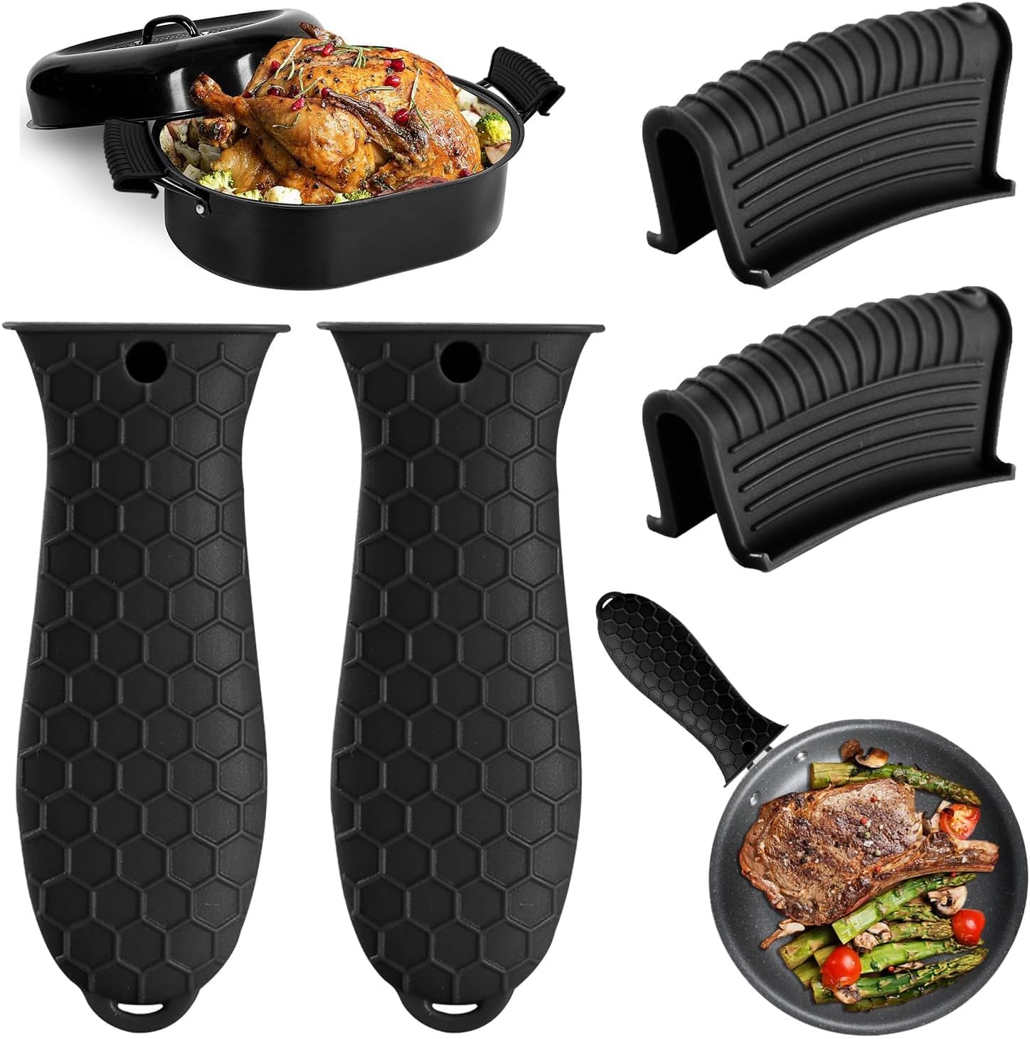 Cast Iron Tetsubin - Coperture in silicone resistenti al calore