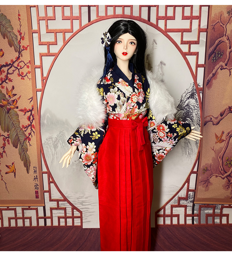 Japanese Girl Lifestyle - 1/8 1/6 1/4 1/3 BJD Kimono