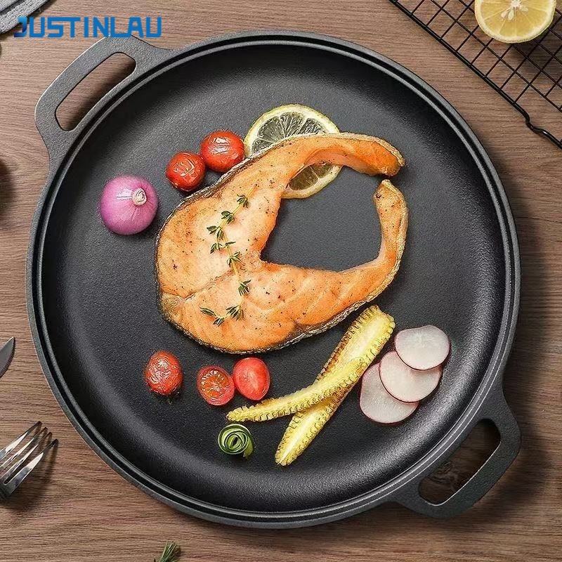 Cast Iron Tetsubin - JUSTINLAU Padella in Ghisa a Doppio