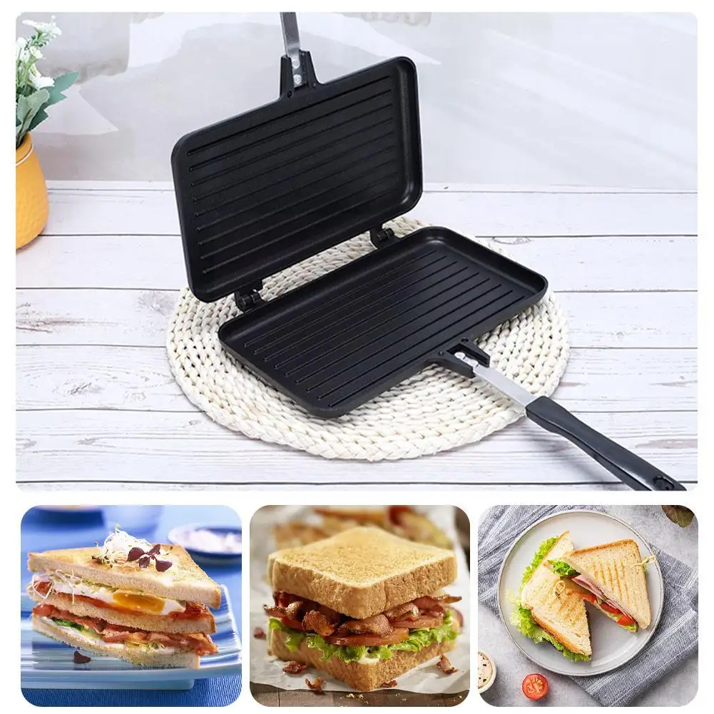 Cast Iron Tetsubin - Padella a doppia faccia antiaderente Sandwich