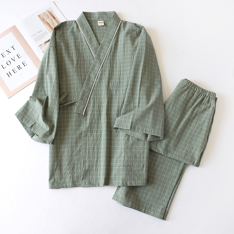 Kimono Yukata Cotton - kimono de estilo japonés, gasa de