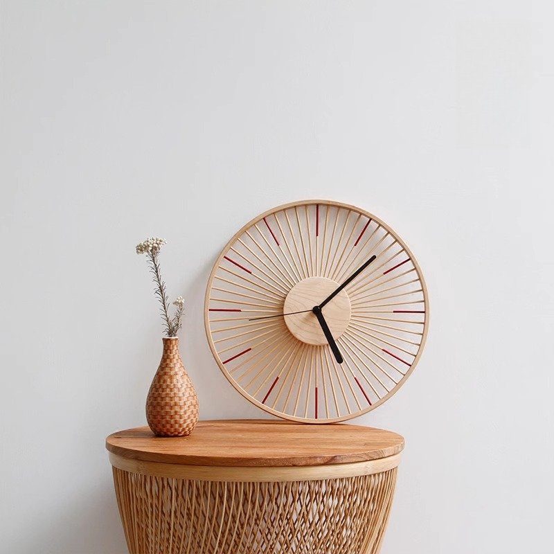 Japanese Living Lifestyle - Orologio da parete semplice giapponese Design