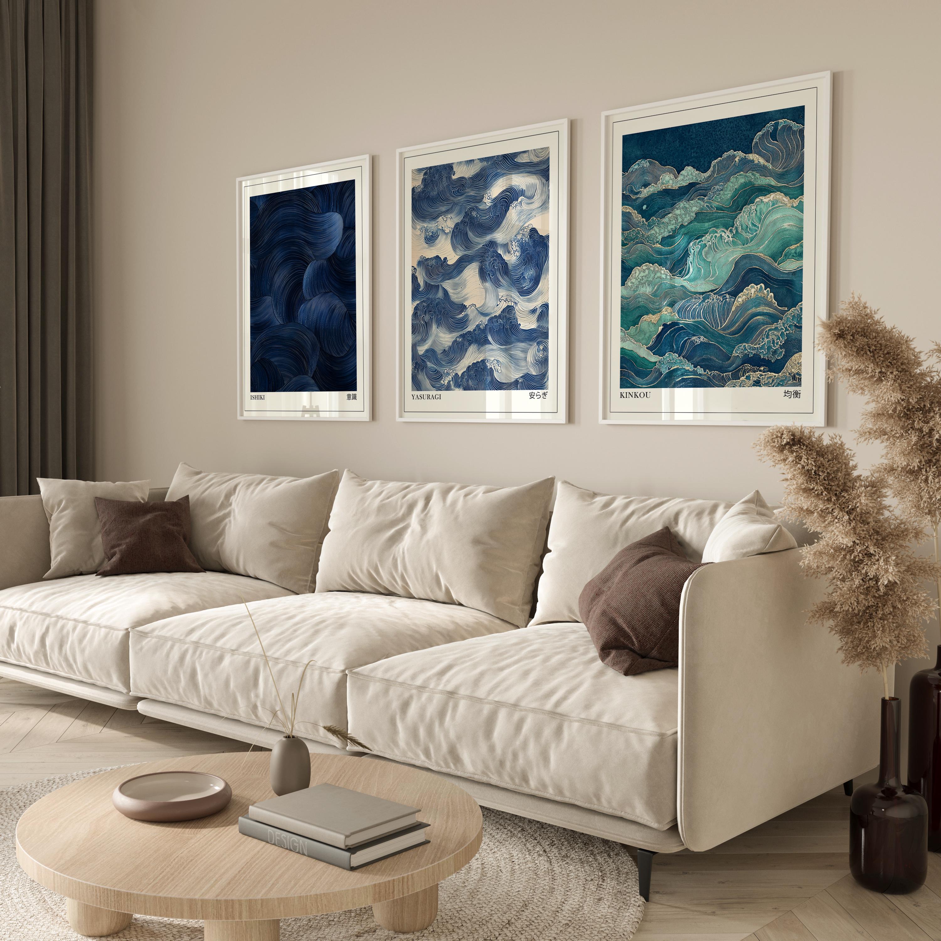Japandi Wall Art Set di 3, sta - Japanese Living Lifestyle recensione e prezzo