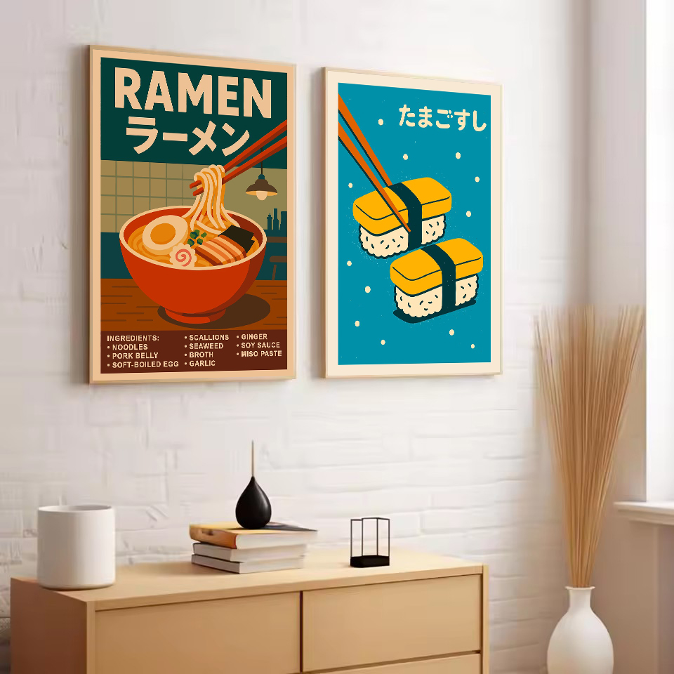 Poster su Tela con Gatto Nero, - Japanese Lifestyle And Culture recensione e prezzo