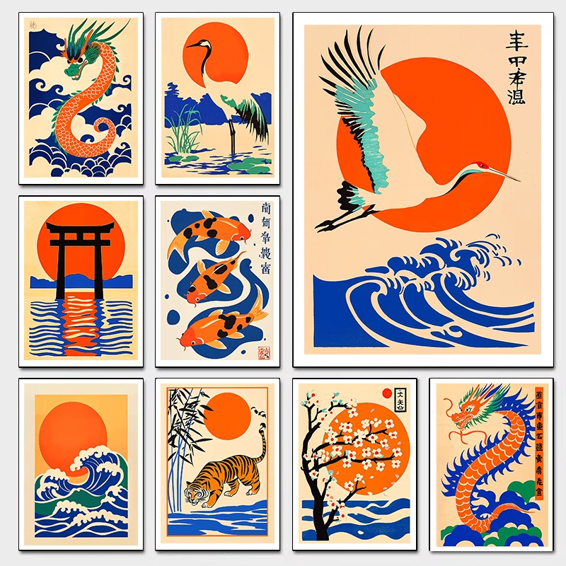 Illustrazioni giapponesi retrò - Japanese Living Lifestyle recensione e prezzo