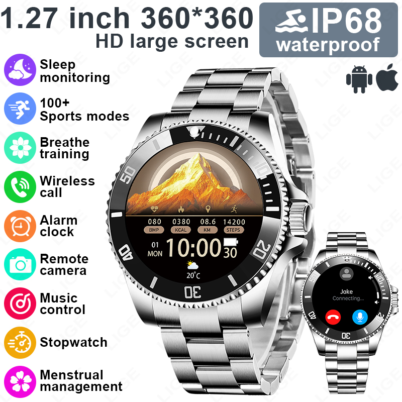 Nuovo Smartwatch di Lusso LIGE - Japanese Luxury Lifestyle recensione e prezzo