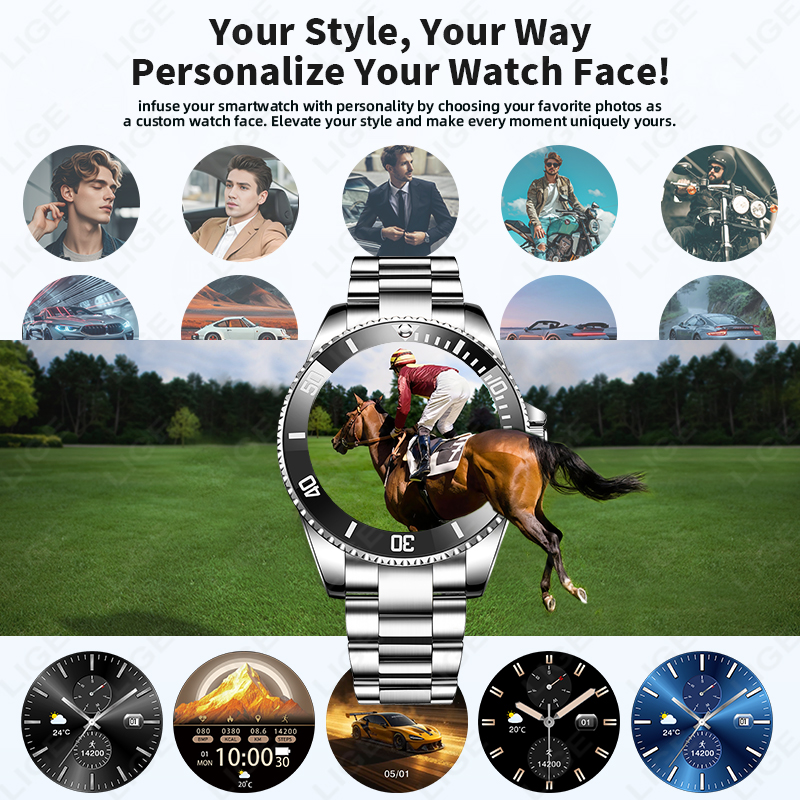 Nuovo Smartwatch di Lusso LIGE - Japanese Luxury Lifestyle recensione e prezzo