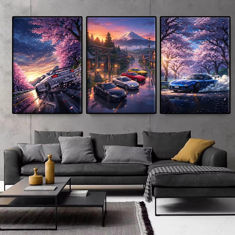 Poster Anime Giapponese JDM Ca - Japanese Living Lifestyle recensione e prezzo