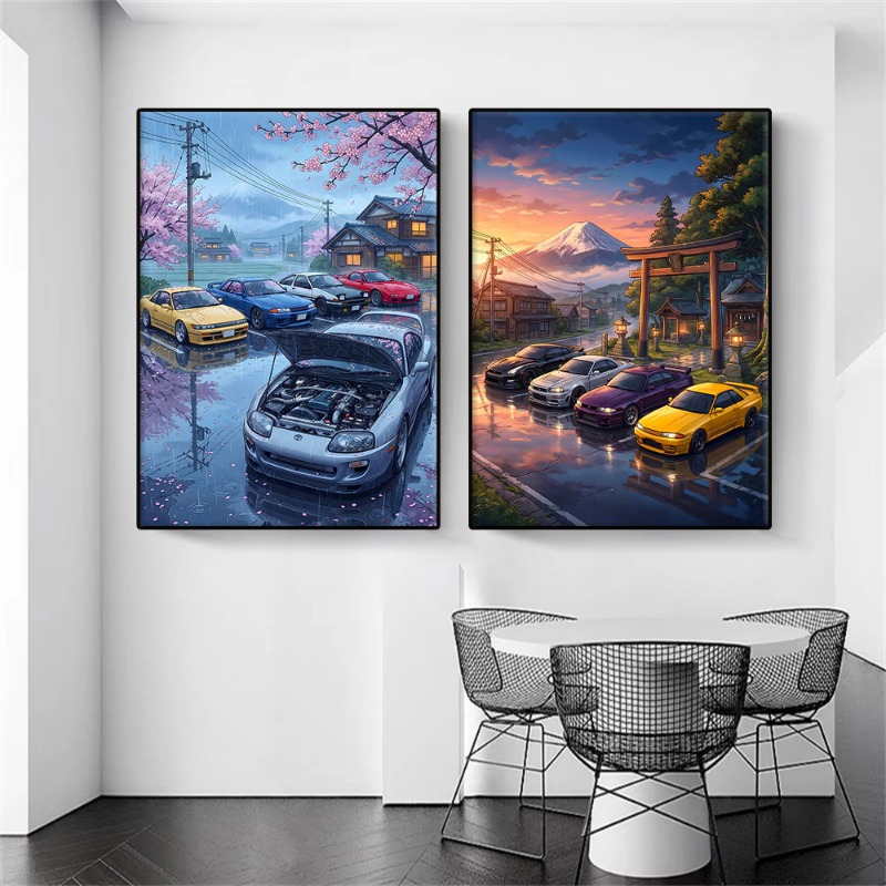 Poster Anime Giapponese JDM Ca - Japanese Living Lifestyle recensione e prezzo