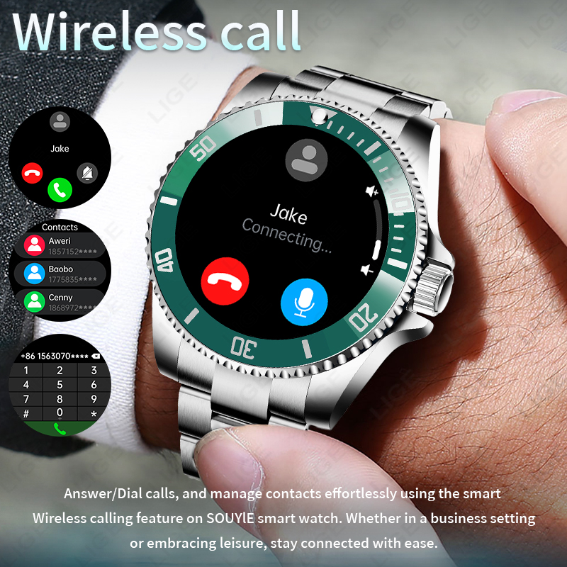 LIGE 2026 Orologio Smart di Lu - Japanese Luxury Lifestyle recensione e prezzo