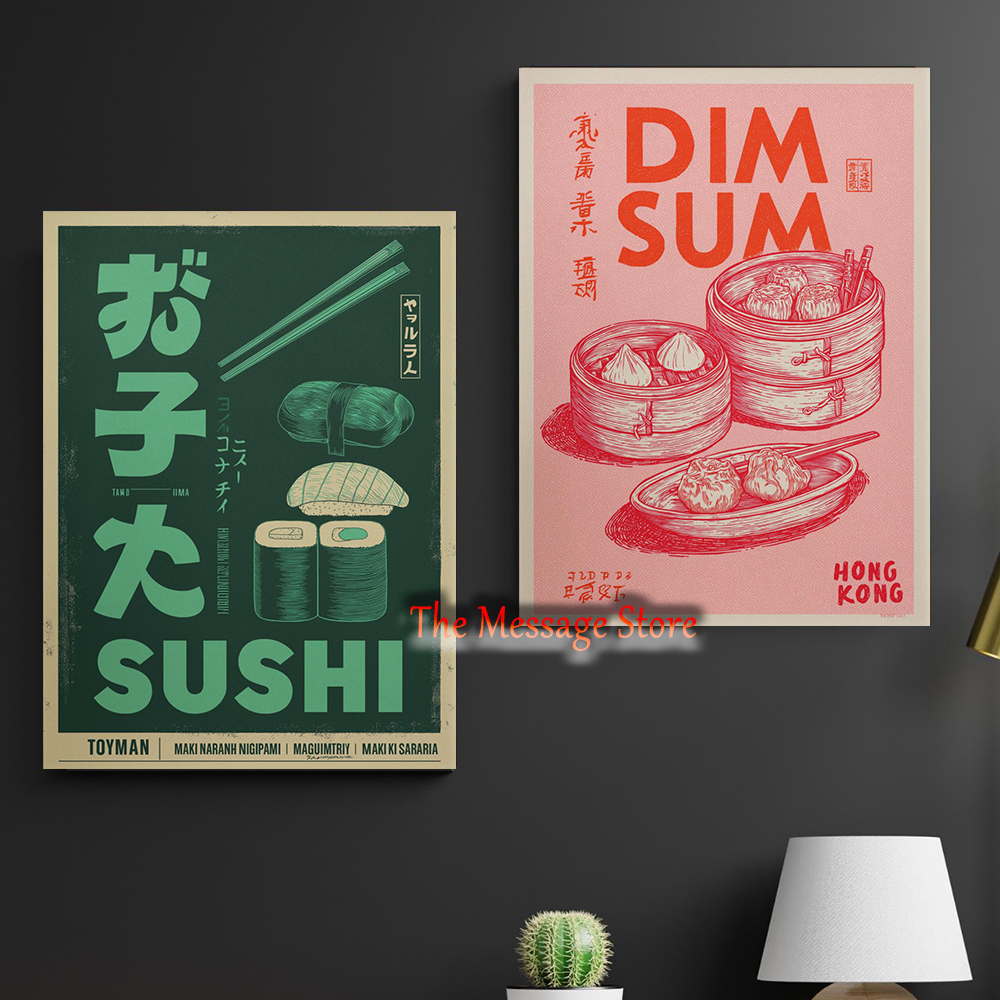 Poster di Cucina Asiatica Retr - Japanese Lifestyle And Culture recensione e prezzo