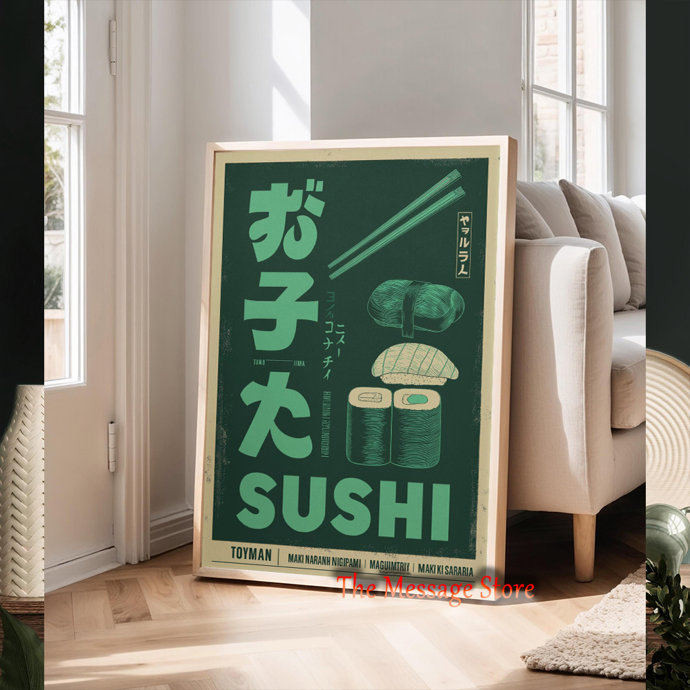 Poster di Cucina Asiatica Retr - Japanese Lifestyle And Culture recensione e prezzo