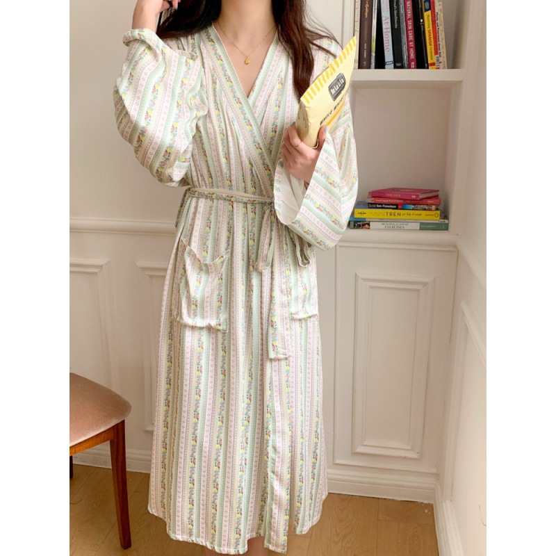 Coreano Ins Kimono Robe Pigiam - Kimono Yukata Cotton recensione e prezzo