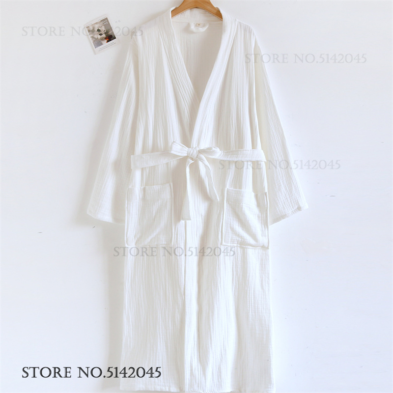 Accappatoio Lungo in Garza di  - Kimono Yukata Cotton recensione e prezzo