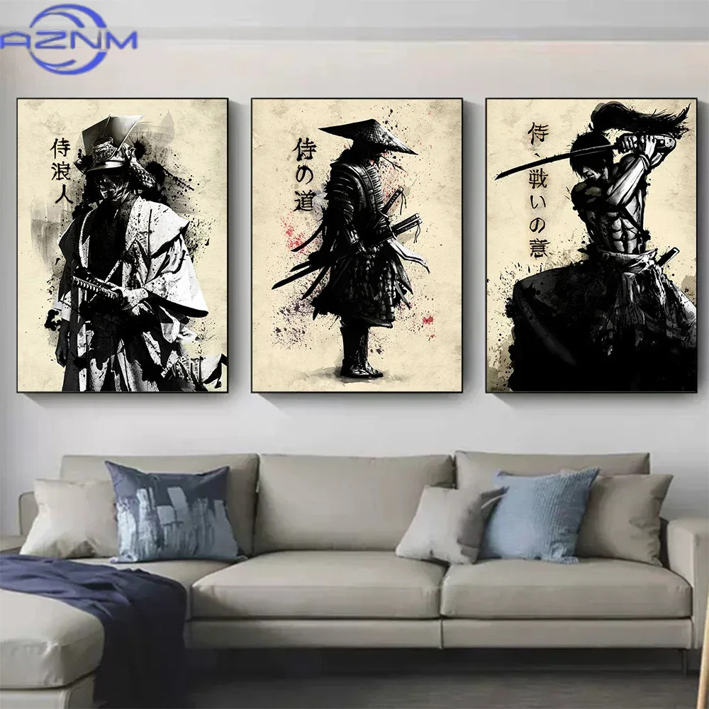 AZNM Dipinto su tela Samurai g - Japanese Living Lifestyle recensione e prezzo