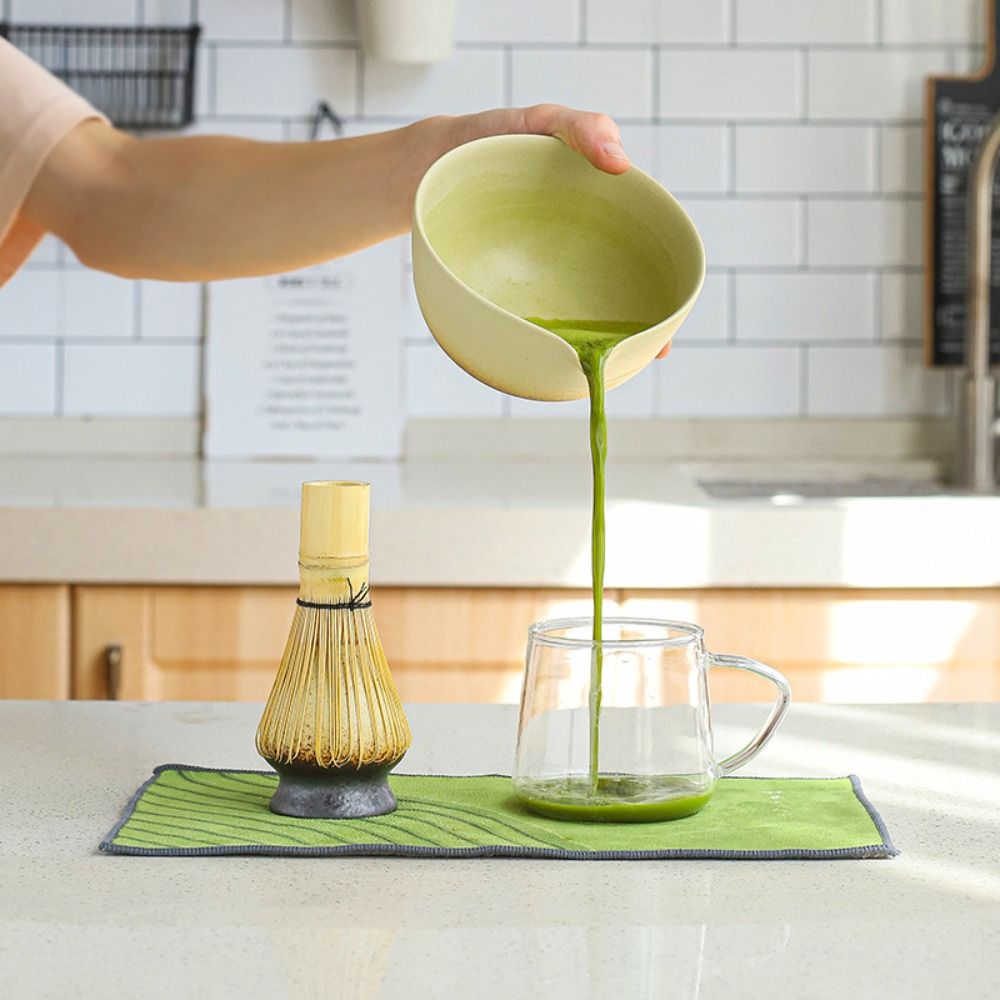 4 pezzi nuovo set da tè matcha - Bamboo Whisk Chasen recensione e prezzo