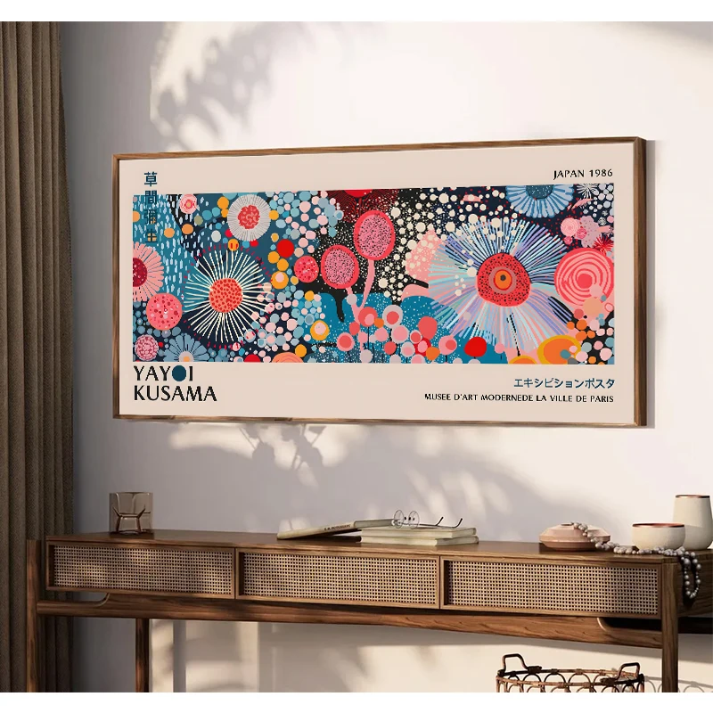 Yayoi Kusama Mostra di fiori P - Japanese Living Lifestyle recensione e prezzo