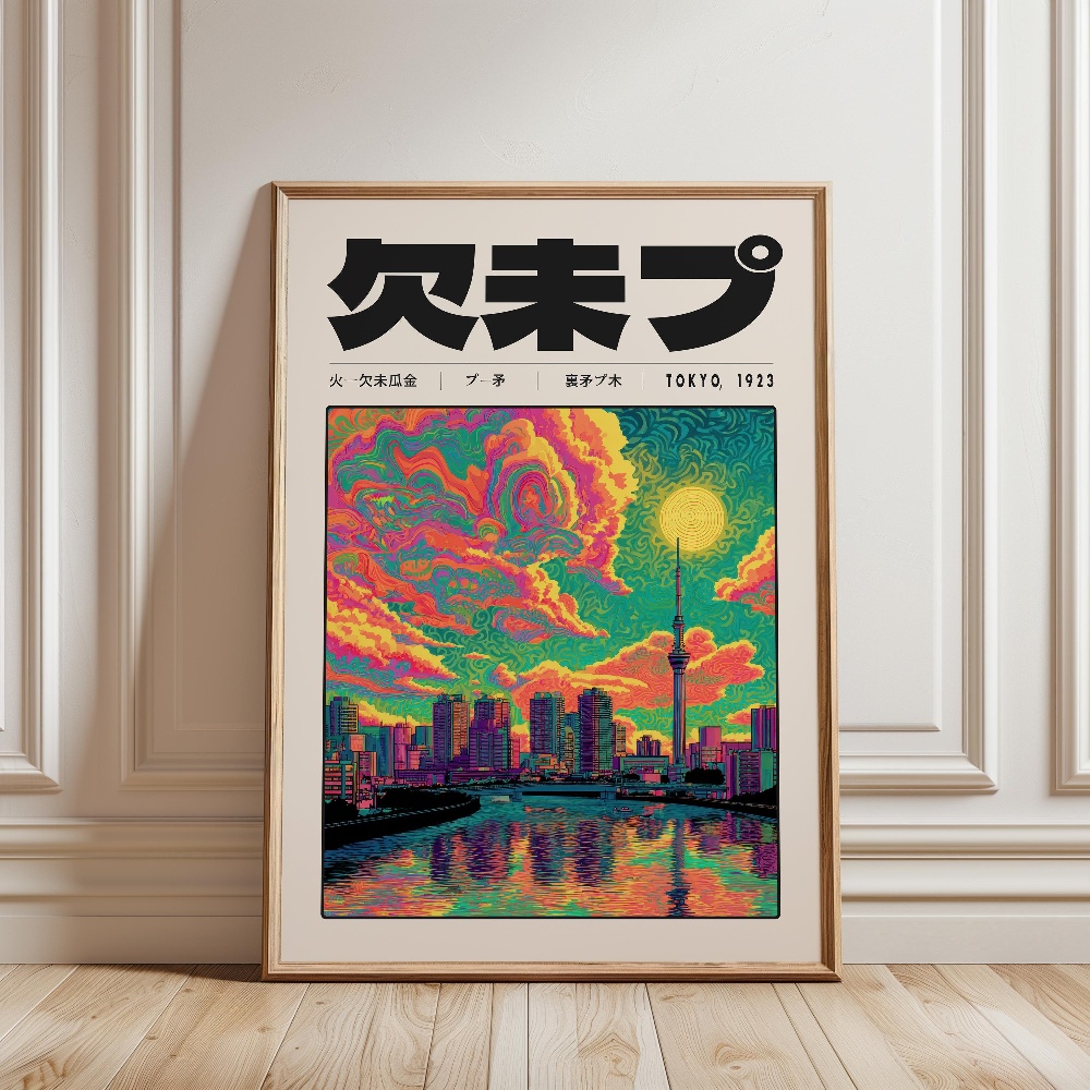 Poster Stile Giapponese Y2K In - Japanese Lifestyle And Culture recensione e prezzo