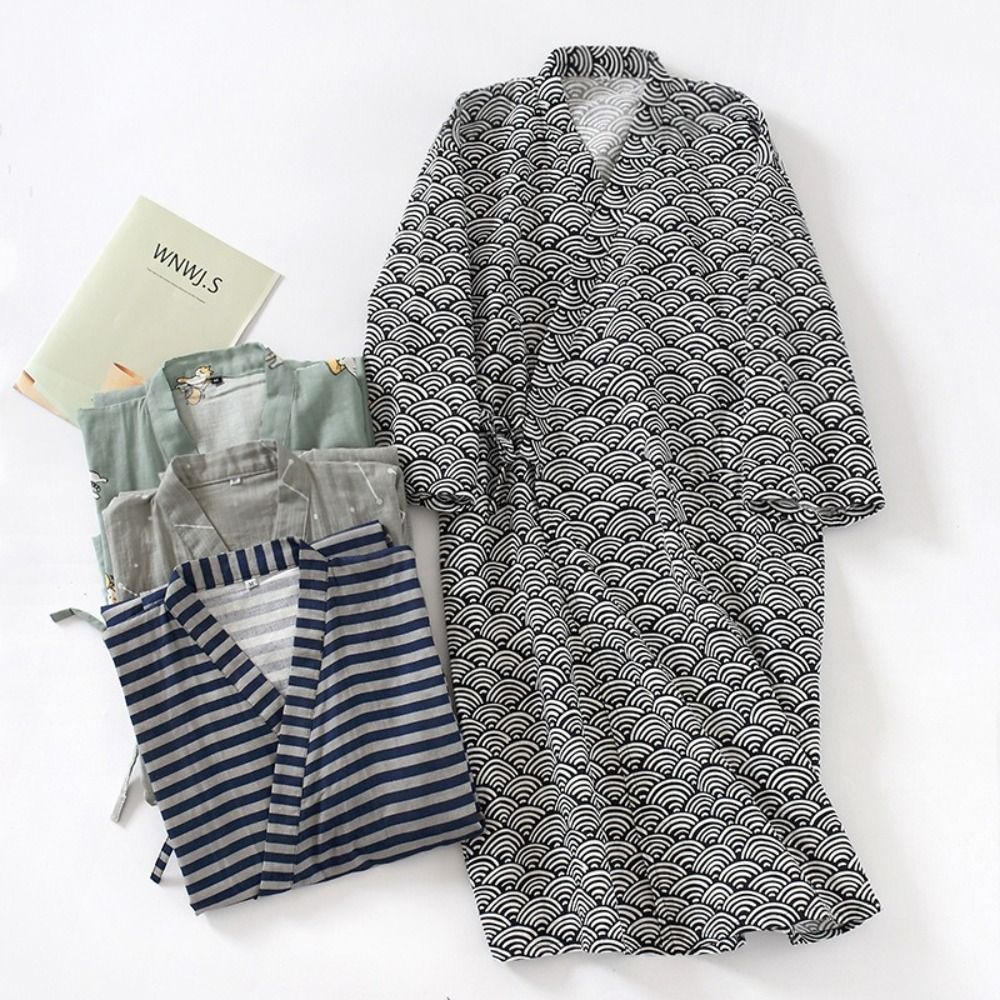 Vestaglia da notte da uomo con - Kimono Yukata Cotton recensione e prezzo