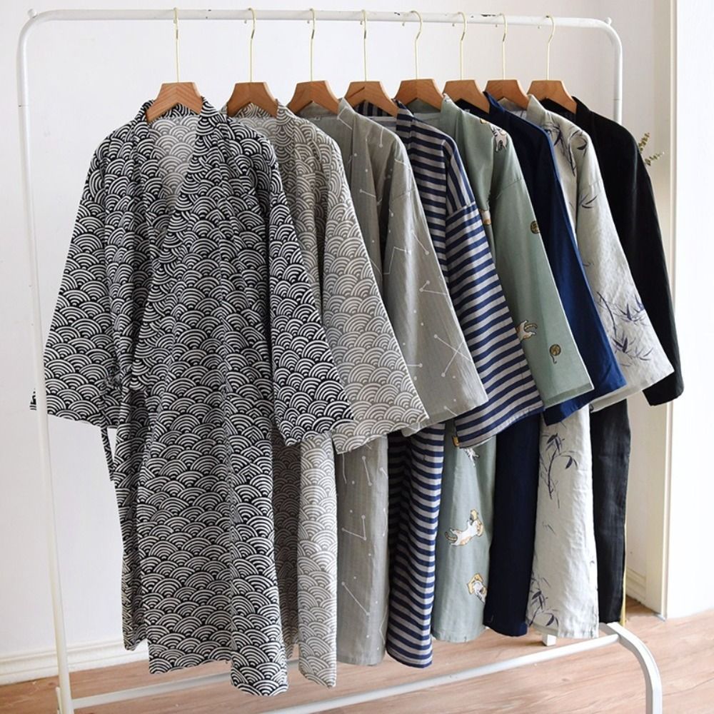 Vestaglia da notte da uomo con - Kimono Yukata Cotton recensione e prezzo